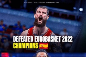 拿下上届冠亚军！格鲁吉亚小组赛力压西班牙出线 1/8决赛淘汰法国