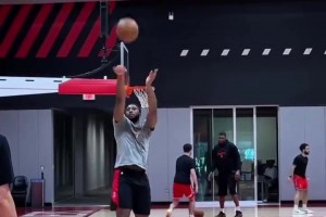 火箭队开启训练营模式，大家状态满满！！！